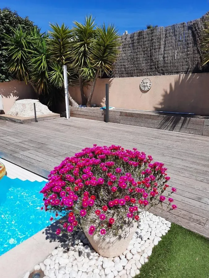 Villa Madysan St Aygulf, Piscine Privee Chauffee, Jardin, 900M De La Mer 圣艾格夫