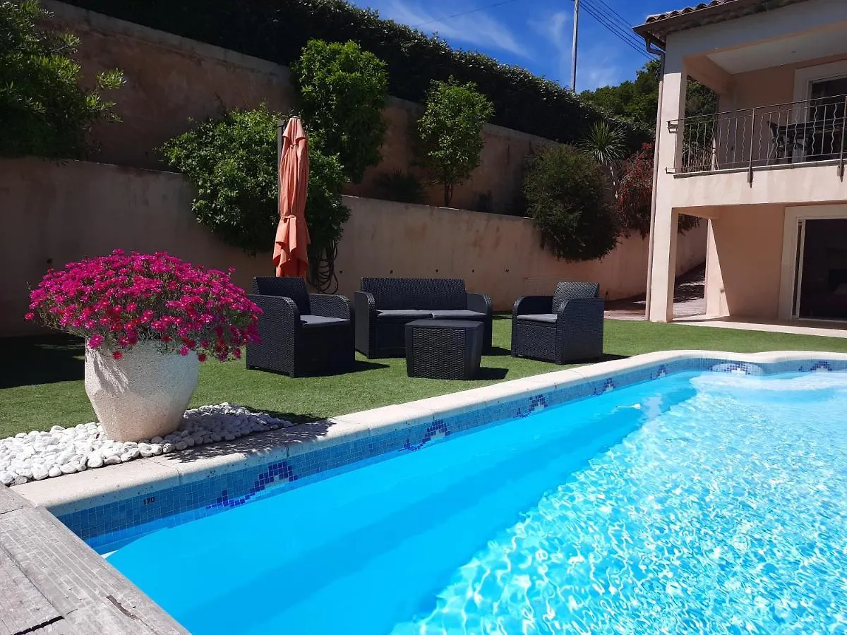 Villa Madysan St Aygulf, Piscine Privee Chauffee, Jardin, 900M De La Mer Saint Aygulf