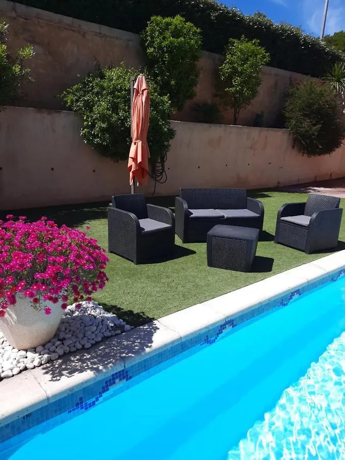 Villa Madysan St Aygulf, Piscine Privee Chauffee, Jardin, 900M De La Mer 圣艾格夫 法国