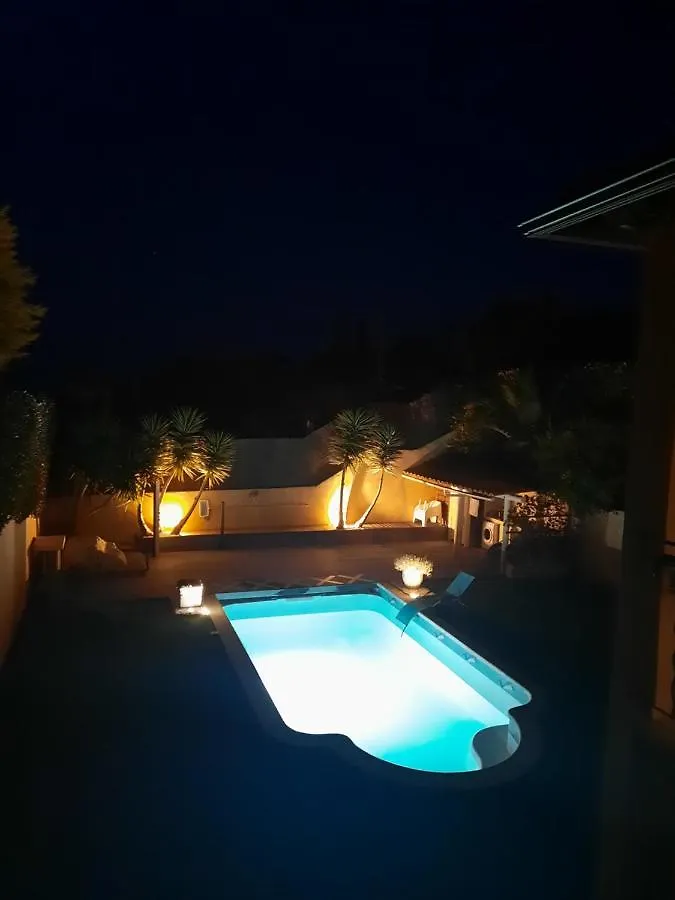 Villa Madysan St Aygulf, Piscine Privee Chauffee, Jardin, 900M De La Mer 圣艾格夫